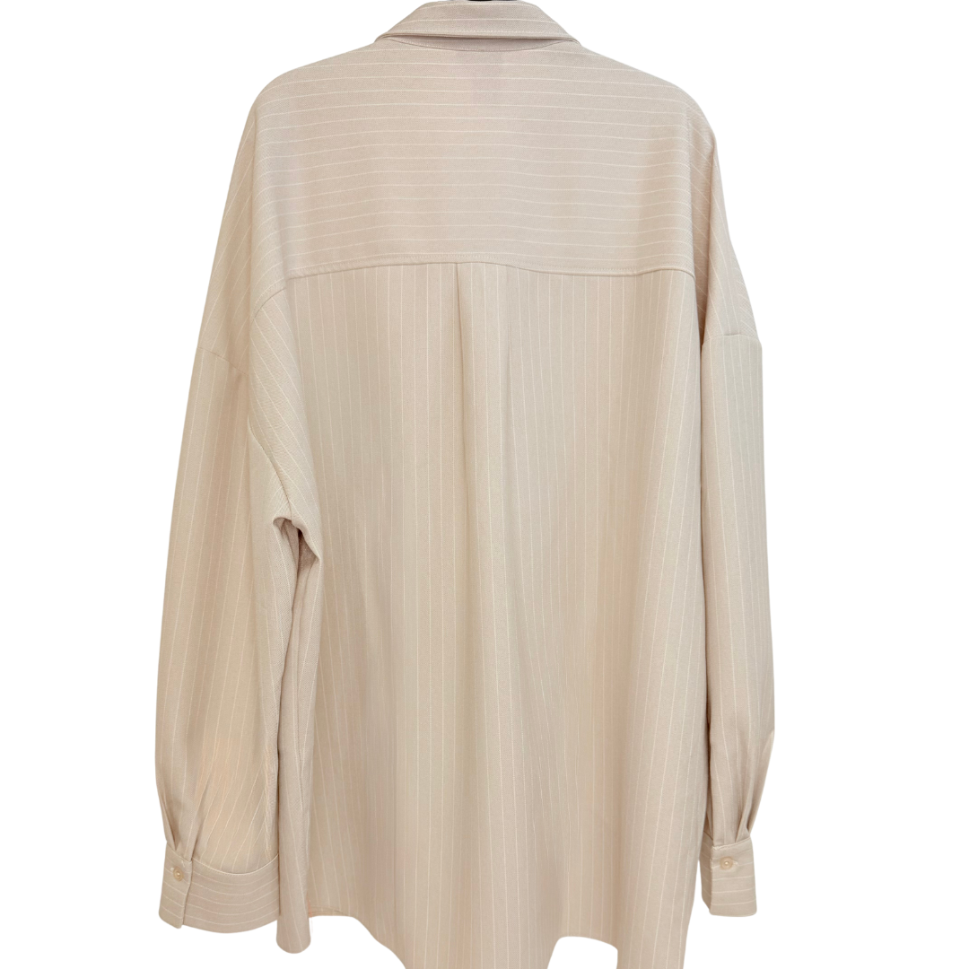 Men's Striped Button Up