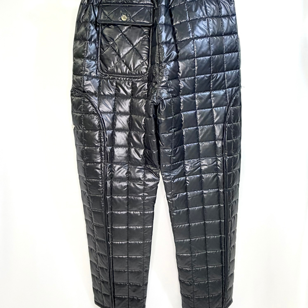 Men's Black Puffer Pants