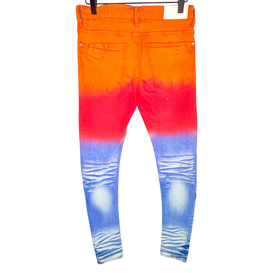 Men's Graphic Denim Pants