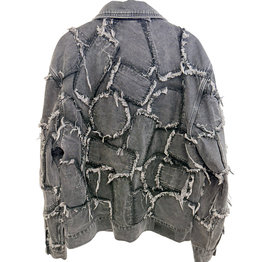 Men's Nahmias Black Denim Jacket