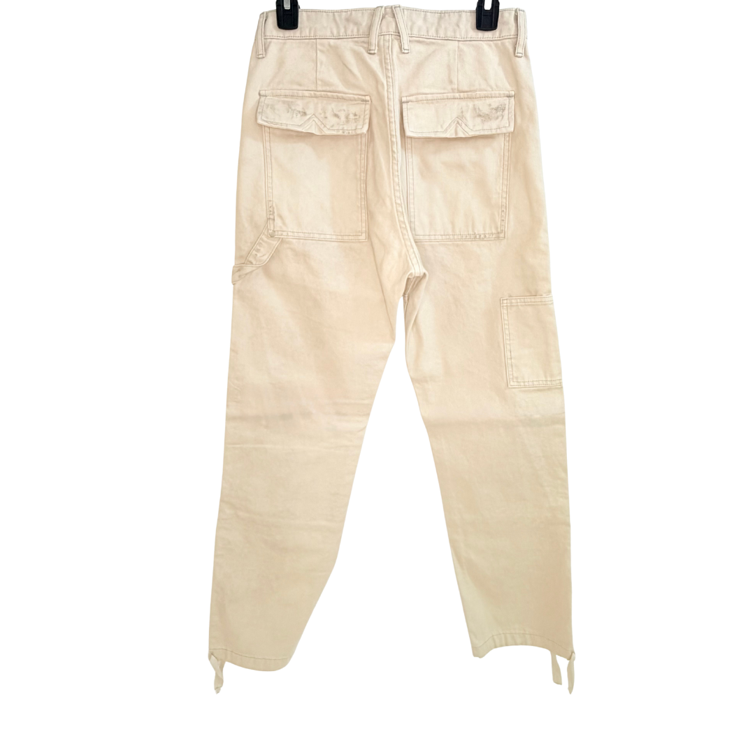 Men's Rhude Cream Cargo Pants