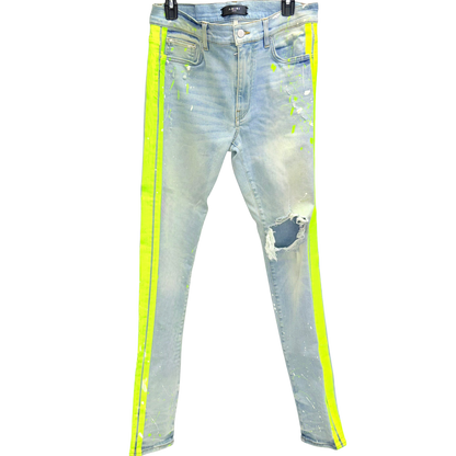 Men's Striped Amiri Denim SS19