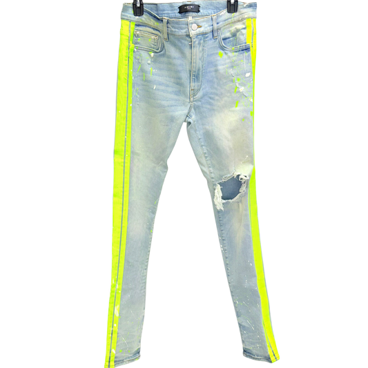 Men's Striped Amiri Denim SS19