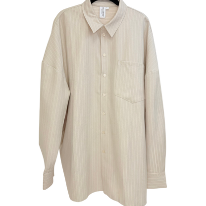 Men's Striped Button Up