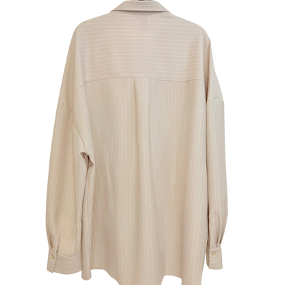 Men's Striped Button Up