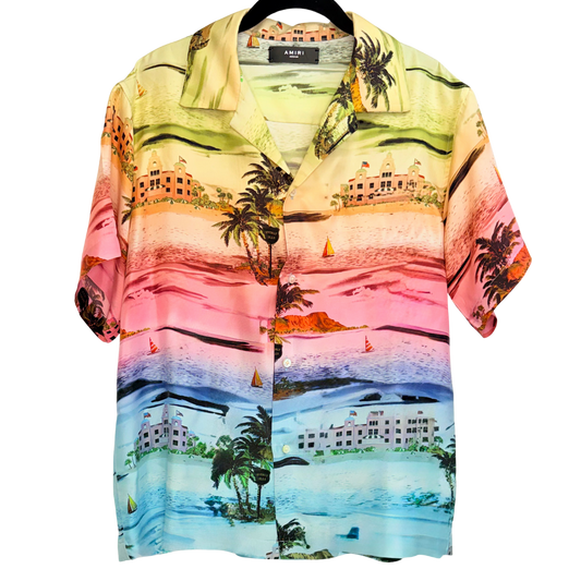 Amiri Beach Button Up SS19