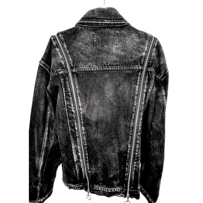 Men’s black dead than cool zip jacket