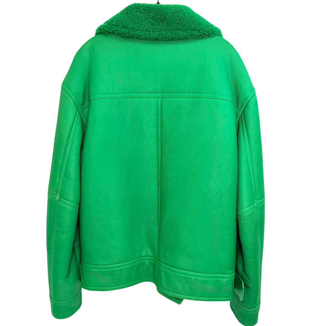 Green Leather Ambush Jacket FW19