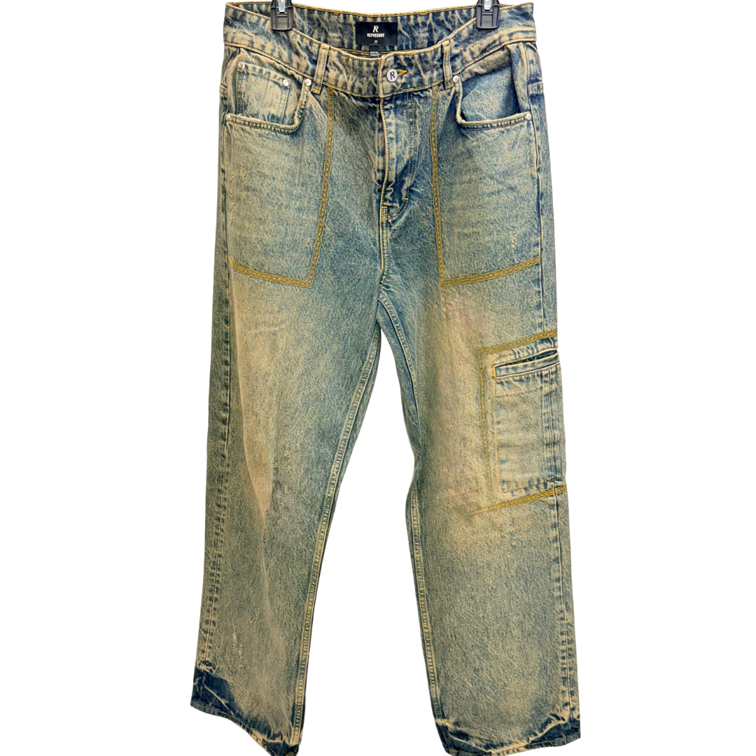 Men's Represent Baggy Denim