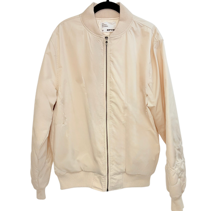 Men's Cream Nylon Jacket