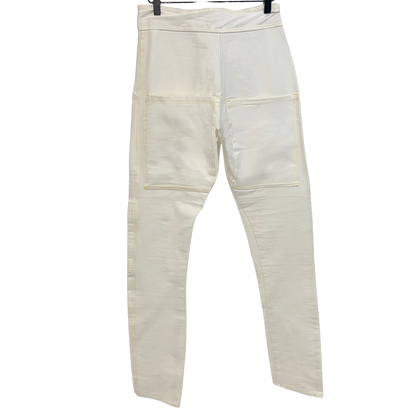Men's Cream Denim Pants