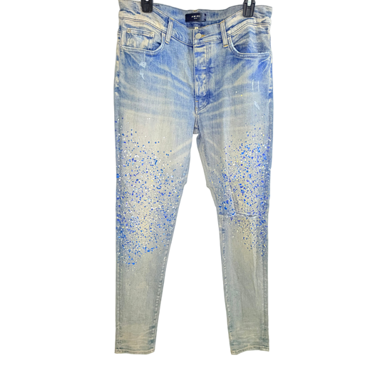 Men’s Amiri Crystal Denim