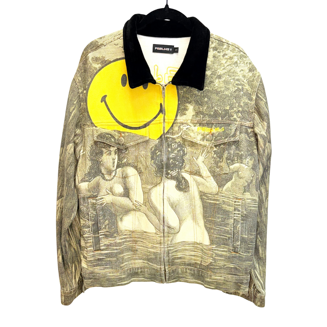 Men's Custom Smiley Jacket