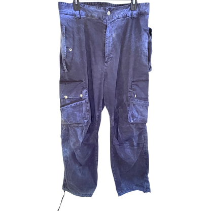 Mens MSGM Blue Cargos