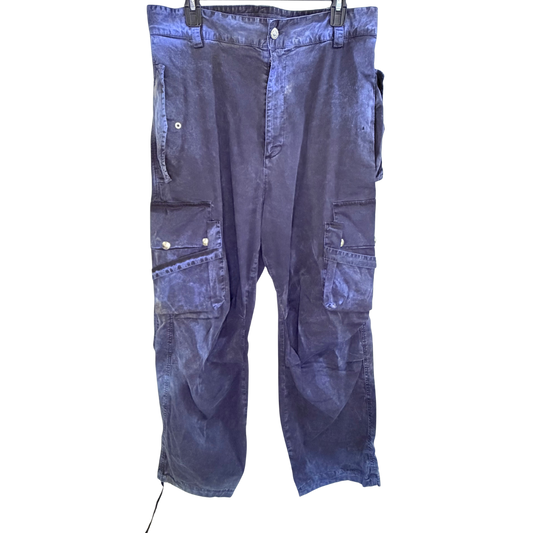 Mens MSGM Blue Cargos