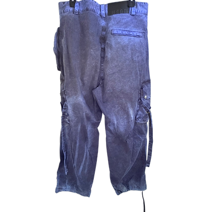 Mens MSGM Blue Cargos