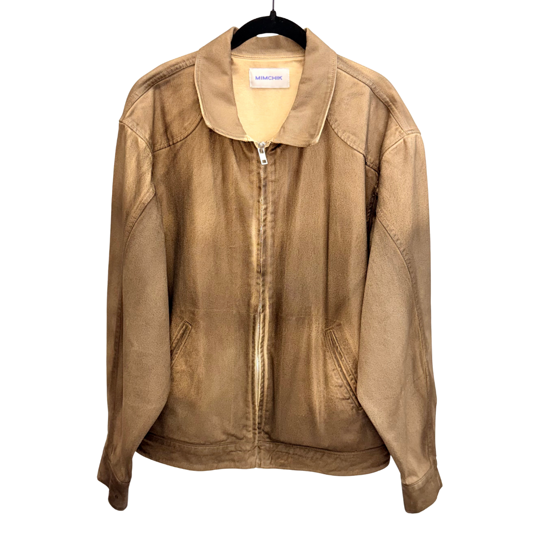 Men's Brown Leather Jacket