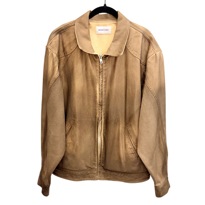 Men's Brown Leather Jacket