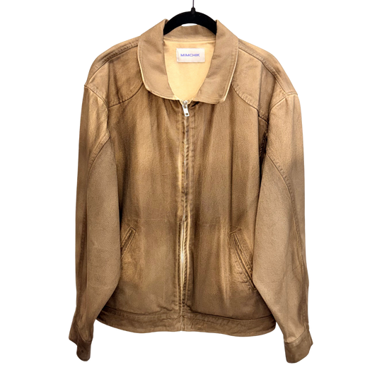 Men's Brown Leather Jacket