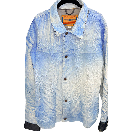 Men's Blue Diesel Jacket FW23