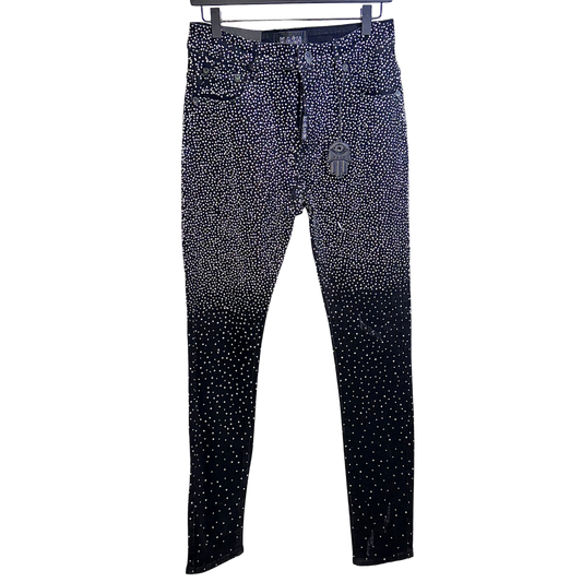 Men's Rhinestone Denim