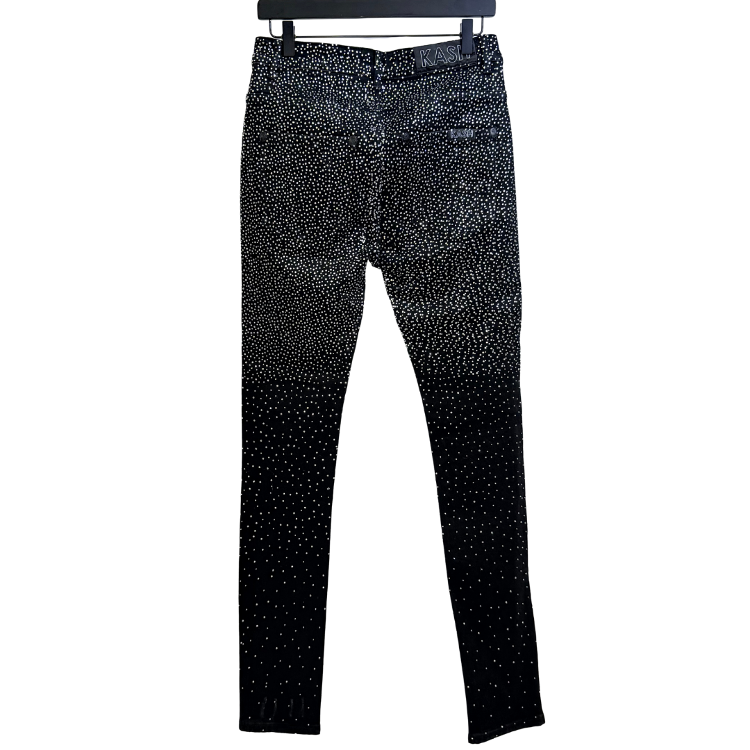 Men's Rhinestone Denim