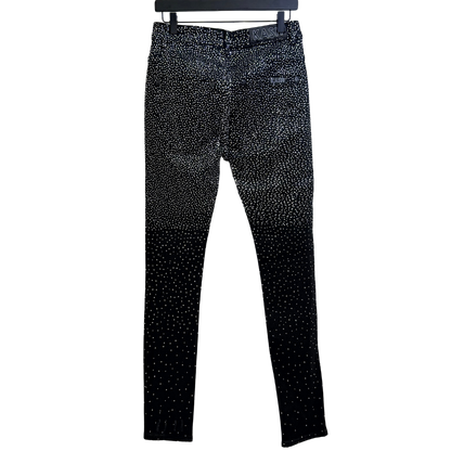 Men's Rhinestone Denim