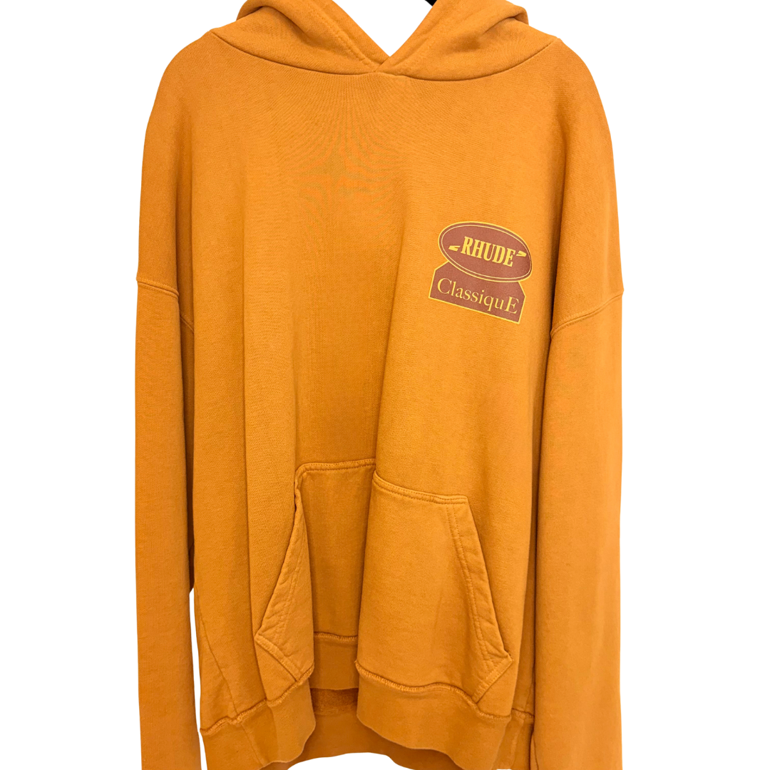 Rhude Brown Classique Hoodie