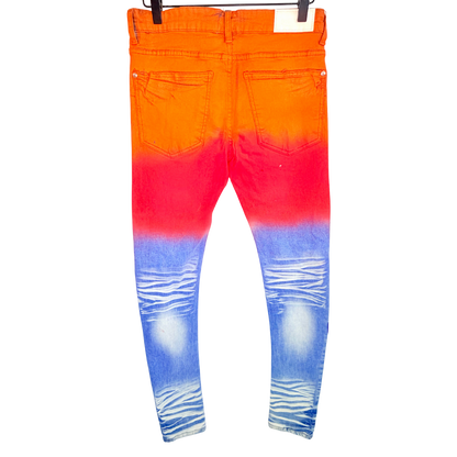 Men's Graphic Denim Pants