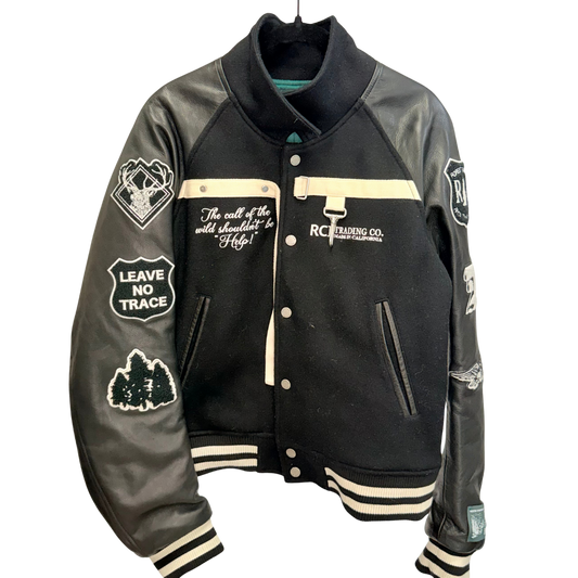 Men's Black Varsity Jacket