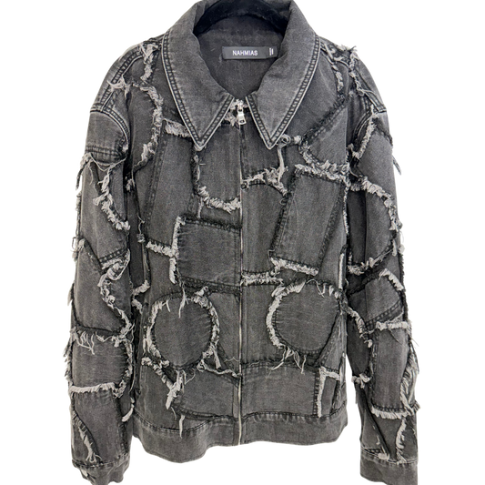Men's Nahmias Black Denim Jacket