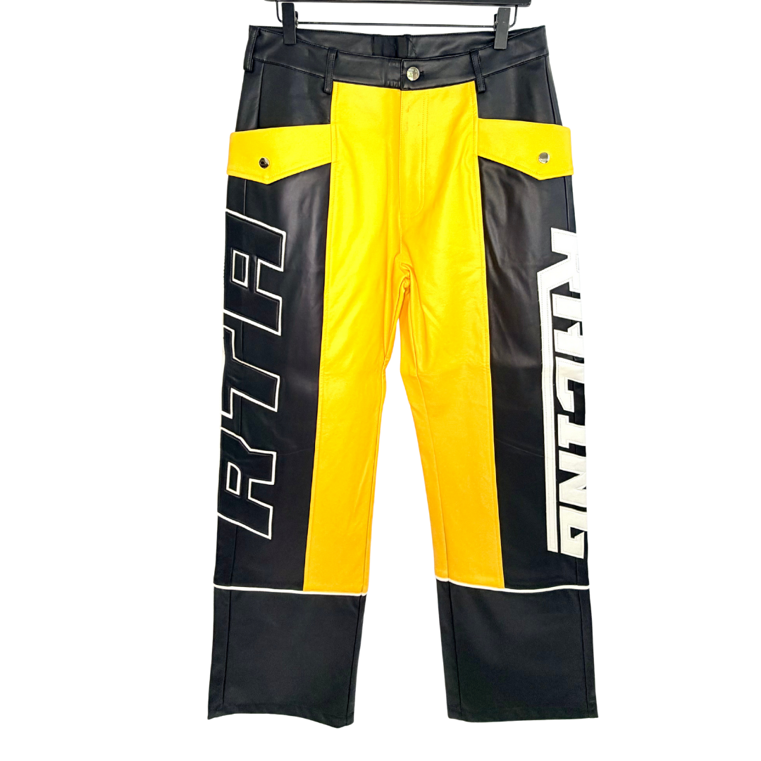 Men's RTA Leather Motor Pants