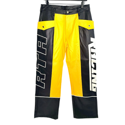 Men's RTA Leather Motor Pants