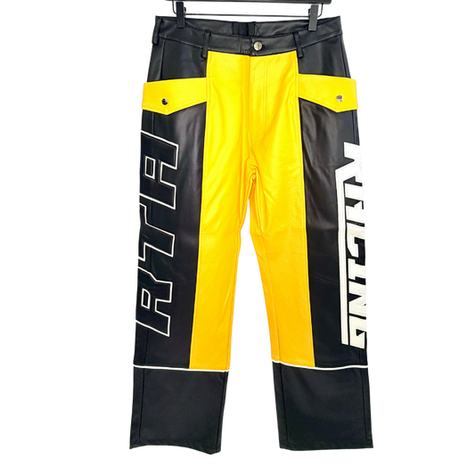 Men's RTA Leather Motor Pants