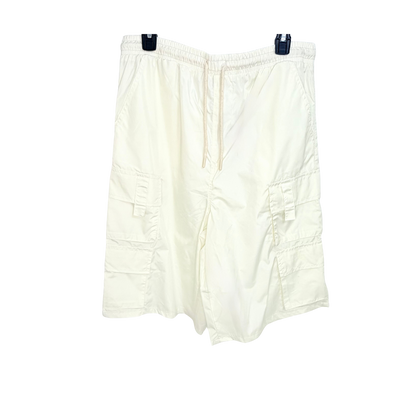 Men's Cream Cargo Shorts