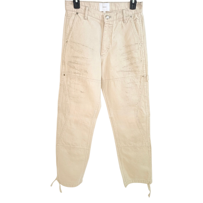 Men's Rhude Cream Cargo Pants