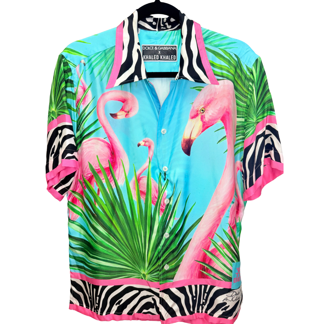 Mens exclusive Dolce & Gabanna x Dj Khalid button up