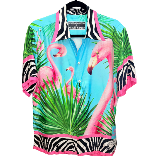 Mens exclusive Dolce & Gabanna x Dj Khalid button up