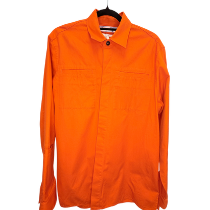 Men’s Orange Off-White Button Up FW21