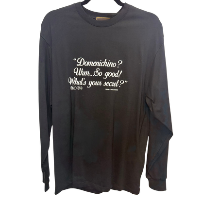 Mens MSGM Black Long Sleeve