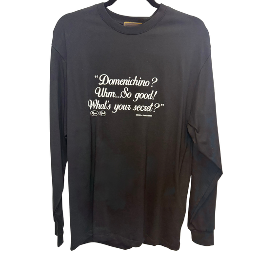 Mens MSGM Black Long Sleeve