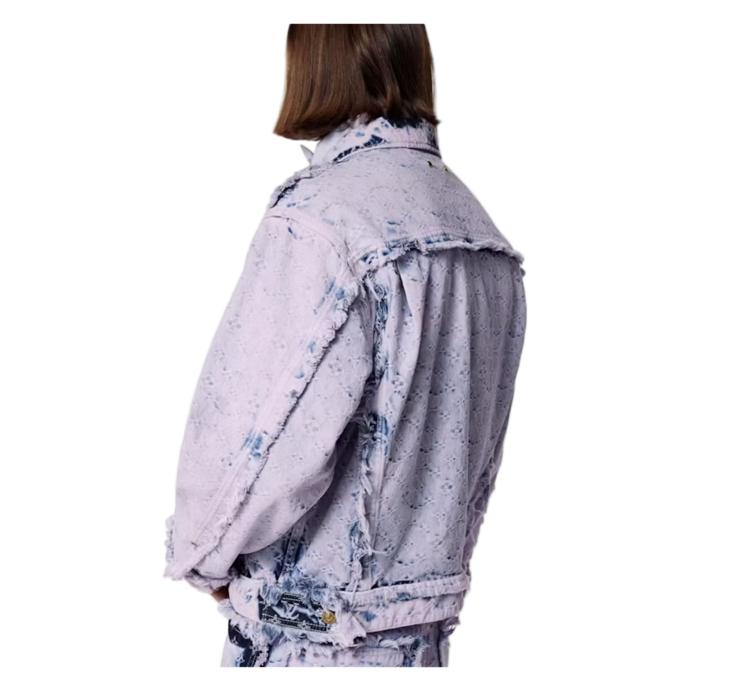 Men’s Louis Vuitton Purple Monogram Denim Jacket SS20