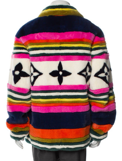 Louis Vuitton Fur Monogram Jacket